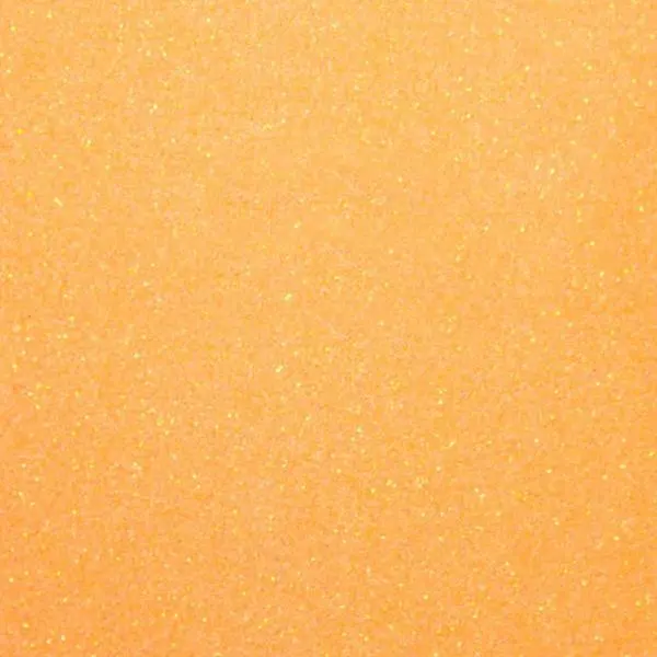 12" Width High-Quality Spark PU Glitter Heat Transfer Vinyl - Neon Orange, CPSIA Certified, for Customized Craft, DIY Scrapbooking