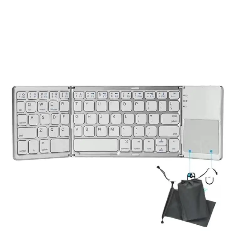 B033 Plus[Silver White]+Mouse+Bag and Pad