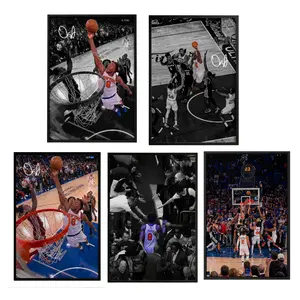 (UNFRAME POSTER) The Hand of OG Poster, Basketball Moment Wall Decor Gift For Anunoby Fans
