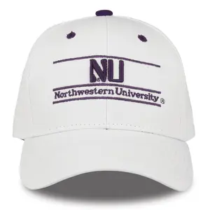 Northwestern Hat 'NU' Bar Design