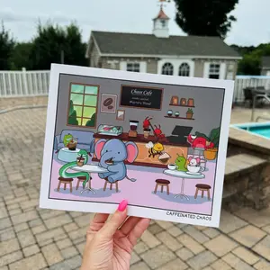 Caffeinated Chaos Coloring Book