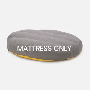 Tough Ripstop™ Round Pillow Dog Bed Mattress