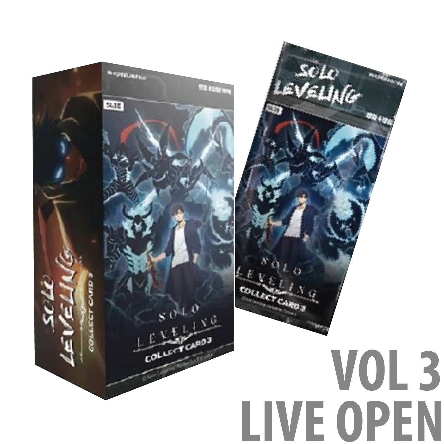 solo leveling tcg booster box Amazon.com: SSmall Solo Leveling Collect Card Vol.1 Booster Box Korean TCG  10Pack 1Box : Toys & Games main image 0
