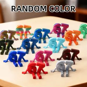 67 Digital Figurines, Joint Action Dolls Pose Differently, 3D Printed Creative Fashion, Christmas Decorations, Fun Desktop Ornament, Decorative Fidget Figurine, Articulated Fidget Figurines