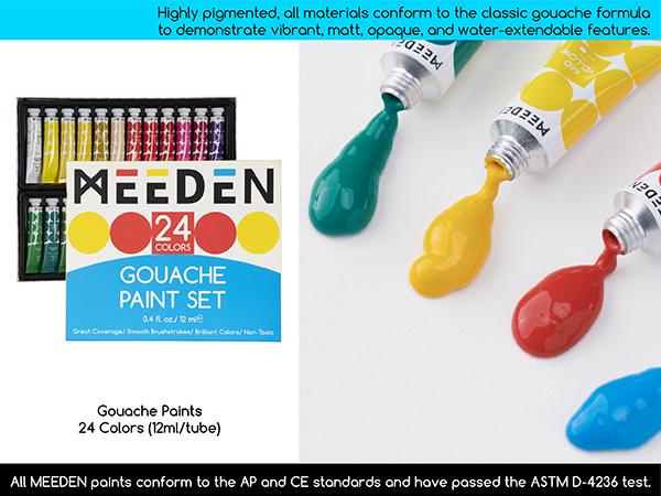 MEEDEN 149PCS Art Supplies with French Easel, All-in-one Painting Set for Artists Beginners