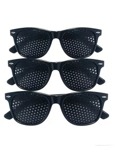 three piece -Unisex Pinhole Glasses Anti