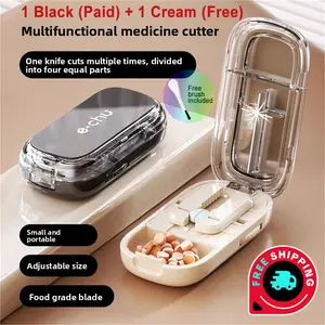 [Flash Sale Gift]Adjustable Pill Cutter and Splitter for Pills, Designed for Small and Tiny Tablets featuring Precise Alignment Functionality,2026 Jumpstart Sale,Healthcare