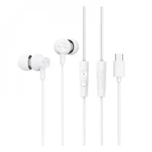 Replugged USB-C Wired Earbuds with Mic | Crystal Clear Sound & Zero Charging Required