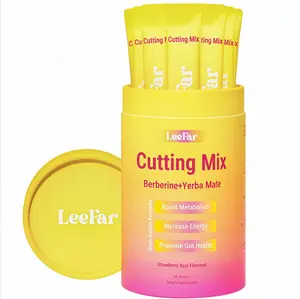 LeeFar Cutting Drink Mix – | RV Strawberry Açaí Flavor – | (30 Servings)