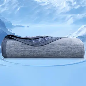 Cooling Blanket, Temperature Regulating Bedding Summer Throw, Summer Cooling Blankets, Lightweight & Wrinkle-resistant Blanket for Home Office Travel, Lightweight Breathable Blanket, Breathable Soft Blanket, Reversible Cooling Blanket