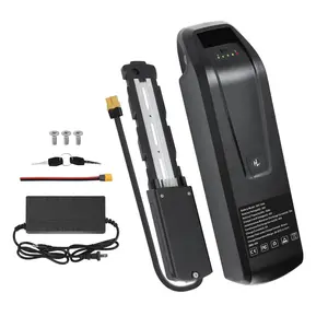 Bydrena 36V 15AH Ebike Battery Lithium 30A BMS 5 Pin Baseplate Fast Charger Safety Lock USB Interface for Electric Bike Scooter Motorcycle Road Bike Jasion Hoverboard