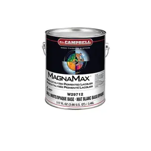 Magnamax Pre-Cat Pigmented Lacquer White/Opaque Base (Must Choose Sheen In Drop Down Box)