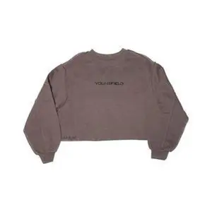 Live it up Oversized Cropped Sweatshirt