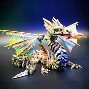 Dragon Egg - Medium Dragon - 3D Printed Figurine