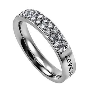 Love Covenant Ring, Stainless Steel