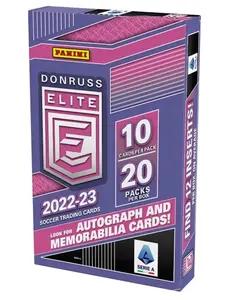 5 (FIVE PACKS)-2022-23 Donruss Elite Serie A Soccer hobby