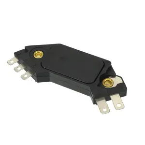 1pc Ignition Control Module, Inner Ignition Module Control Unit No.1894308 for Pontaic Firebird V8 4.9L 1980-1981 for GMC Safari V6 4.3L 1 ABS Black