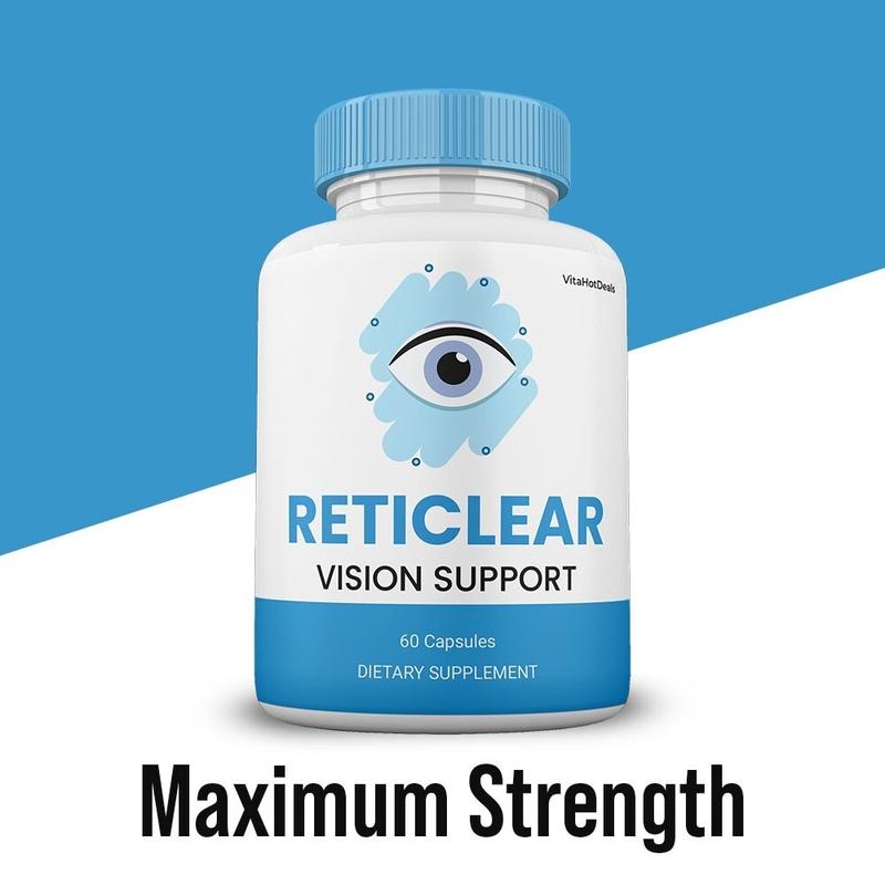 Reticlear Vision Capsules, for Vision, Clarity & Eye Health Support (2 Pack)