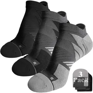 Running Athletic Anti-Blister Wicking Coolmax Socks, Seamless Anti-odor
