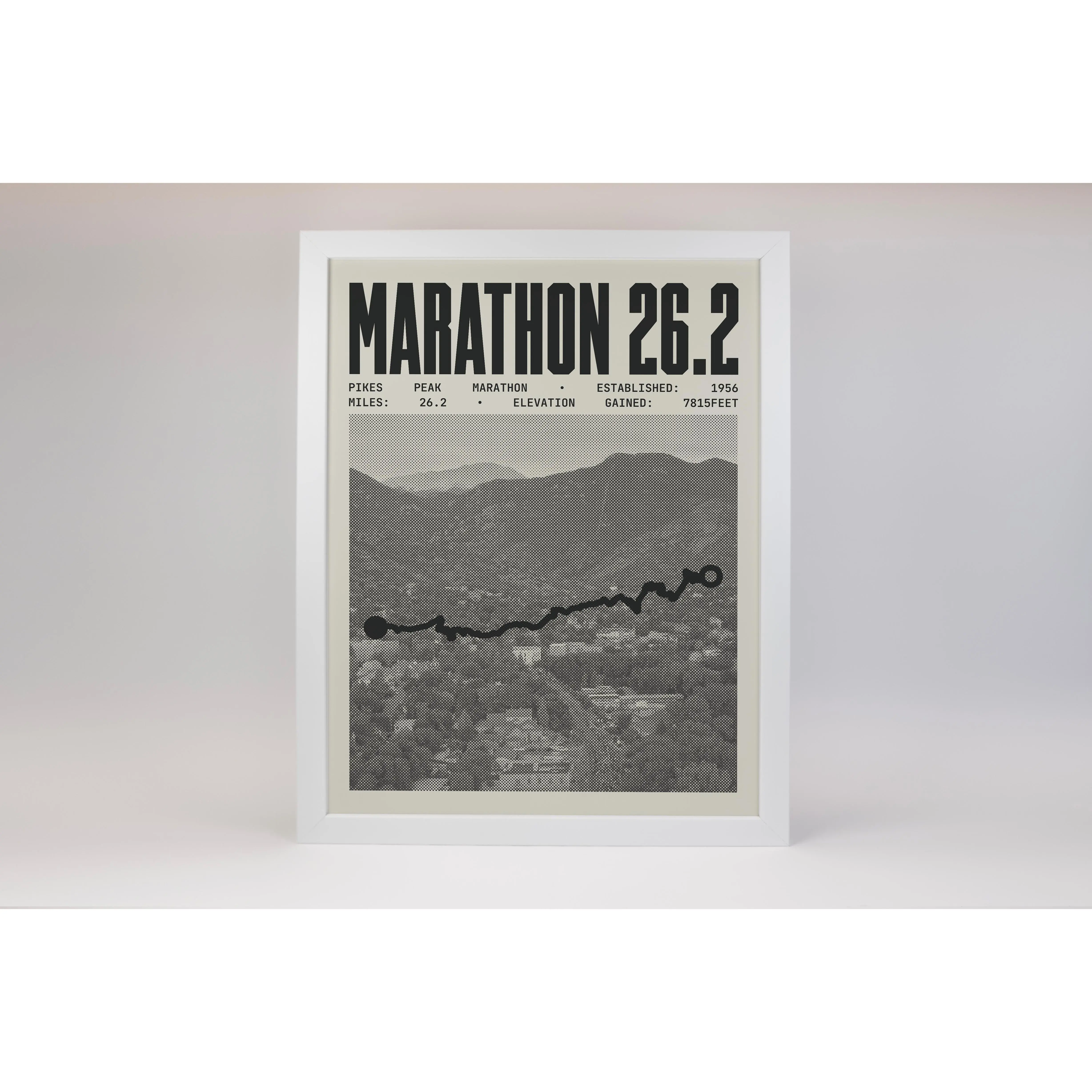 Pikes Peak Marathon Poster