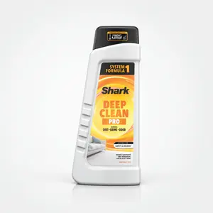 Shark EXCM48 CarpetXpert Deep Clean Pro Formula for Shark Upright & Portable Carpet cleaners, formulated for all carpets, upholstery & area rugs, eliminates tough pet messes and odors, 48oz