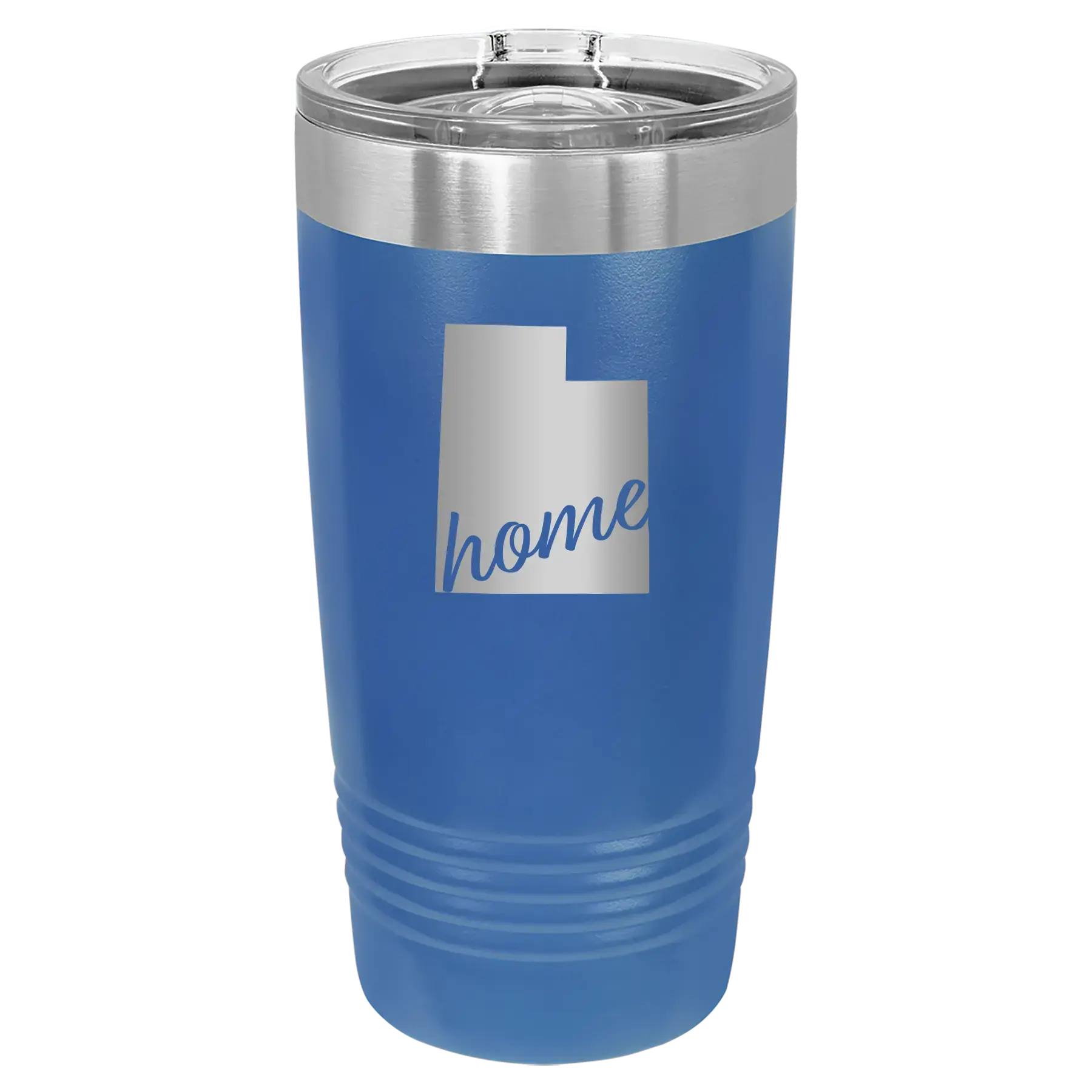 Utah Home 20 oz Tumbler | Royal Blue