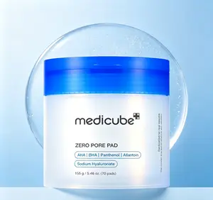 [Official Medicube Partner] Zero Pore Pad 70Pads AHA BHA Salicylic Acid Mild Exfoliating Facial Peel Pads Minimize Pores Clear Breakouts Korean Skincare