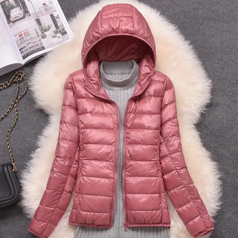 Women Puffer Jacket 15 Colors Plus Size 5XL 6XL 7XL 2022 New Spring Autumn Female Ultra Lightweight Packable Hooded Down Coats Women Puffer Jacket 15 Colors Plus Size 5XL 6XL 7XL 2022 New Spring Autumn Female Ultra Lightweight Packable Hooded Down Coats