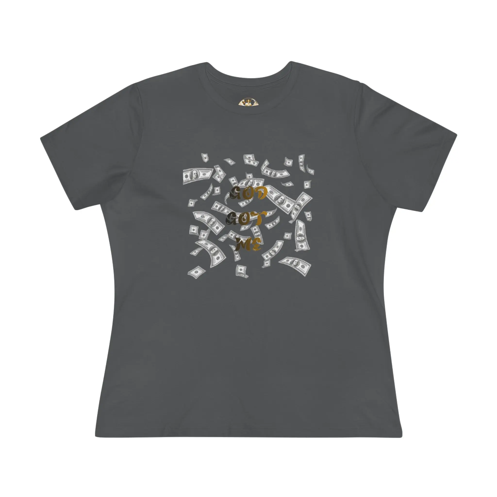 Give All Glory to God Tee | money spiral design, faith scripture