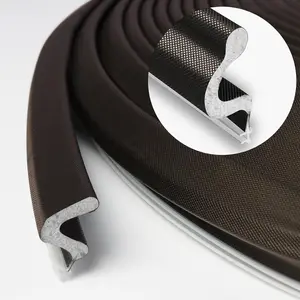 Door Stripping 20 FT, Foam Kerf Stripping Door Seal for Doors and Windows Insulation with Slot Card Frame