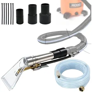Shop Vac Extractor Hose Kit Adapter Wet-dry Extraction Accessory for Upholstery & Carpet Cleaning Auto Detailing Wet Vaccum Accessories with 25 Feet Water Hose