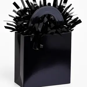 Black Mini Tote Balloon Weight