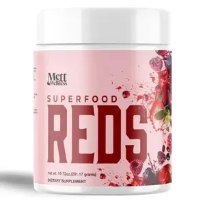 Mett Wellness Superfood Reds | 10.72 oz Supplement Drink | with Vitamins A, C & E | Helps Maintain Nitric Oxide Levels | Supports Digestive Balance & Daily Vitality