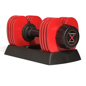 Stamina Adjustable Up to 50lbs Versa-Bell Dumbbll