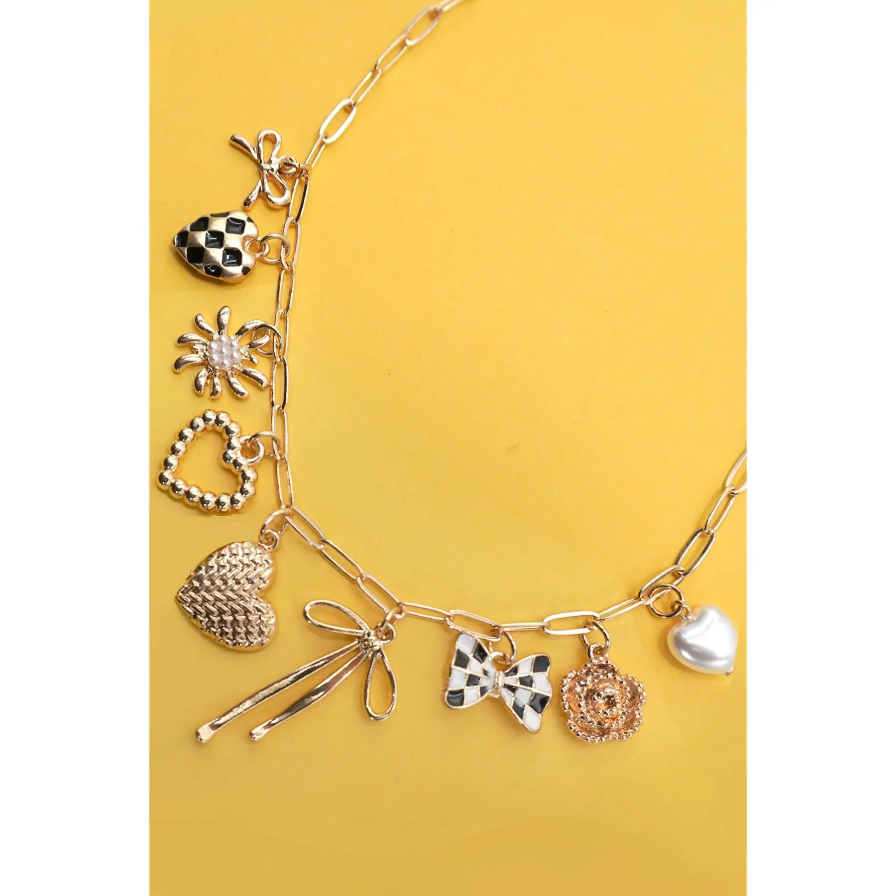 LOVER GIRL CHARM NECKLACE