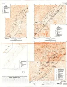 Geochemical Reconnaissance of the Dahlonega Gold Belt, Northeastern Georgia Map