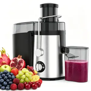 Juicer Machines, 800W Centrifugal Juicer Extractor with Wide Mouth for Fruit Vegetable, Juicer Fruit and Vegetables with 2-Speed Setting, Ideal for Beginners & Daily Use, Cleaning Brush Included