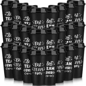 24 count  Team Ever Thank You Gifts Bulk Employee Appreciation 16 oz  Coffee Cups with  Employee Motivation Gifts for Teacher  Staff Coworkers