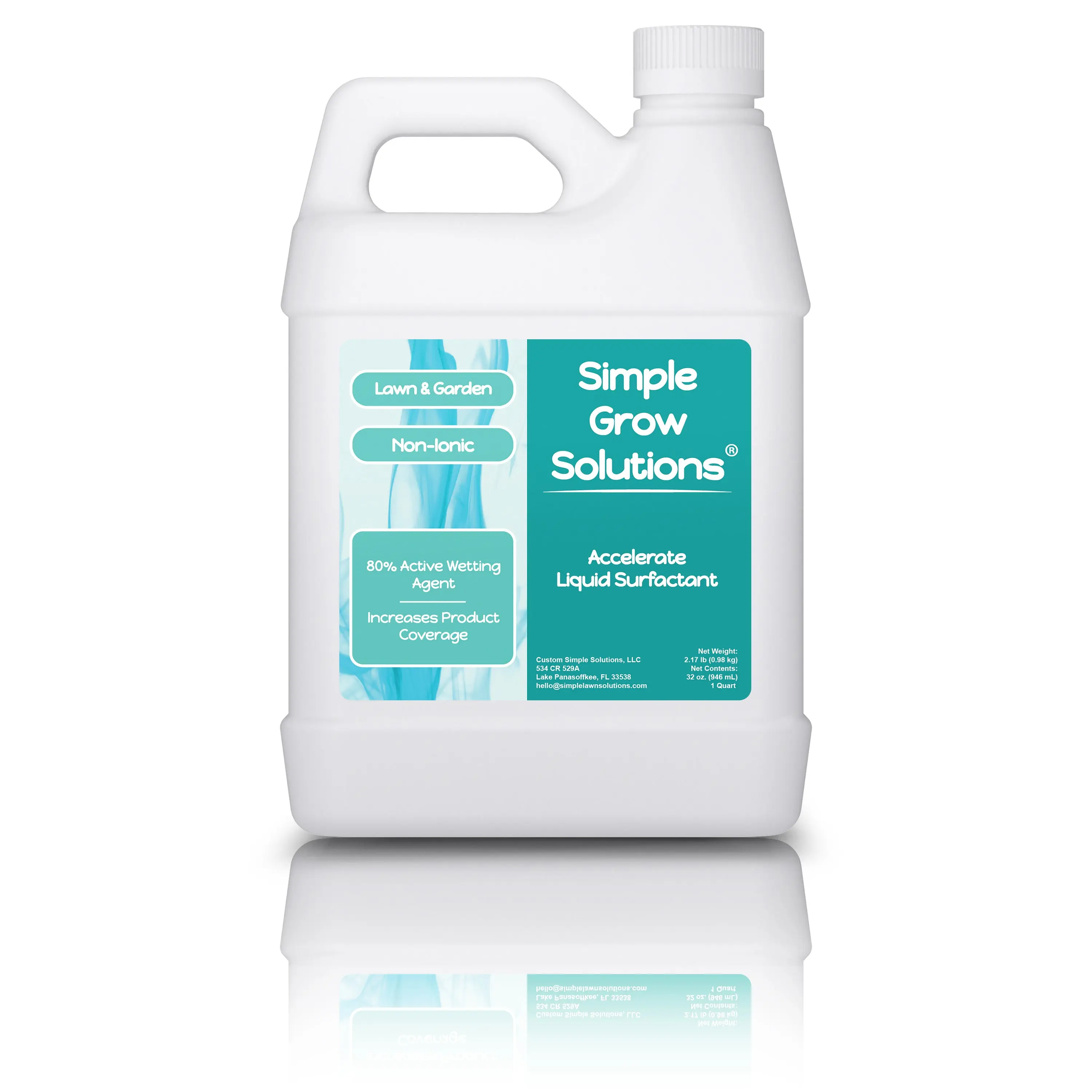 Accelerate - Liquid Non-Ionic Surfactant - Maximize Fertilizer Foliar Spray - 32 oz