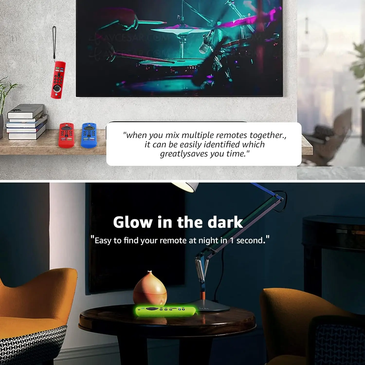 (3 Pack) Firestick Remote Cover 3rd Gen with Alexa Voice Remote 4K,Fire TV Stick Cover Glow in The Dark,Anti Slip Silicone Protective Case with Lanyard(Glow Green&Blue&Red) (3 Pack) Firestick Remote Cover 3rd Gen with Alexa Voice Remote 4K,Fire TV Stick Cover Glow in The Dark,Anti Slip Silicone Protective Case with Lanyard(Glow Green&Blue&Red)