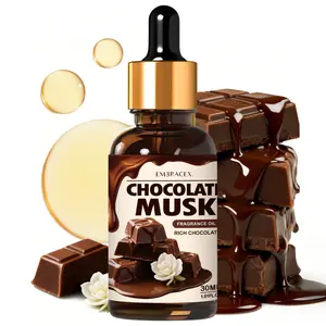 30ML Chocolate Musk Essential Oils with Dropper, Alcohol-Free Long-Lasting Scent, Humidifier Diffuser, DIY Soap Candle Bath Car Air Freshener