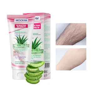 Hair Removal Cream - Premium Depilatory Cream - Skin Friendly Painless Flawless Hair Remover Cream For Women and Men Aloe Body Care Sensitive  Gentle Razor Comfort Cosmetic Wax Waxing Wax