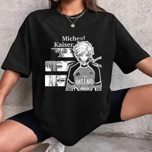 Micheal Kaiser T-Shirt, BlueLock Anime Shirt, Soccer Anime