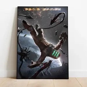 Dead Space Poster Unframed, Wall Art & Home Decor, Sci-Fi Horror Video Game Poster Gift, Gamer Room Fans, Game Art Gift Wall Decor, PC Gift For Gamer, Gift for Him