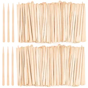 1200 Eyebrow Wax Sticks for Hair Removal, Small Wooden Applicator Rods, Precision Waxing Tools for Face, Single Pack