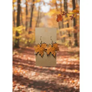 Maple Leaf Earrings