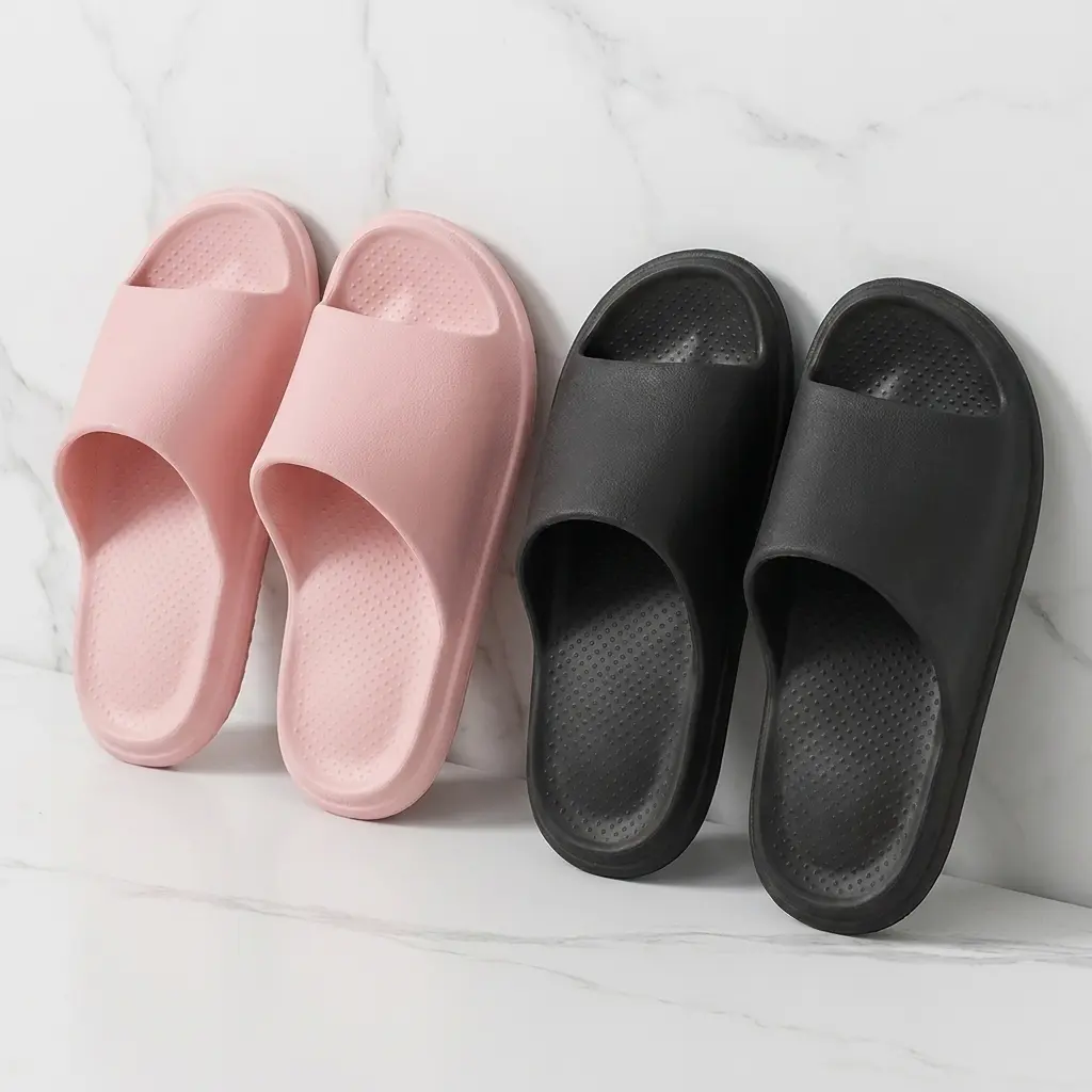 Women's Cloud Slides Soft EVA Non Slip Waterproof House Slippers for Indoor Outdoor Bedroom Bathroom All Season