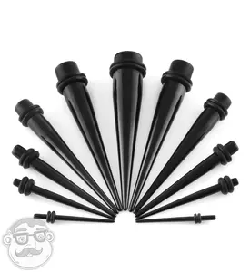 Acrylic Black Taper Acrylic Black Taper
