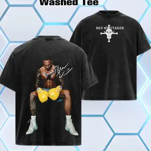 UFC 2026 - Retro Vintage Limited Edition Ben Whittaker Washed Tee - Unisex Tshirt - Hoodie Men's Oversized Soft 100% Premium Cotton T-Shirt MMA Streetwear Tee, Fight Fan Outfit, Summer Outfits, Gift For Him Her Q1B