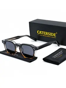 Unisex Vintage Trendy Tinted Lens Eyeglass, Classic Shades, Retro Outdoor Sports Sunglasses, Fashionable Sunglasses for Men & Women for Everyday Use